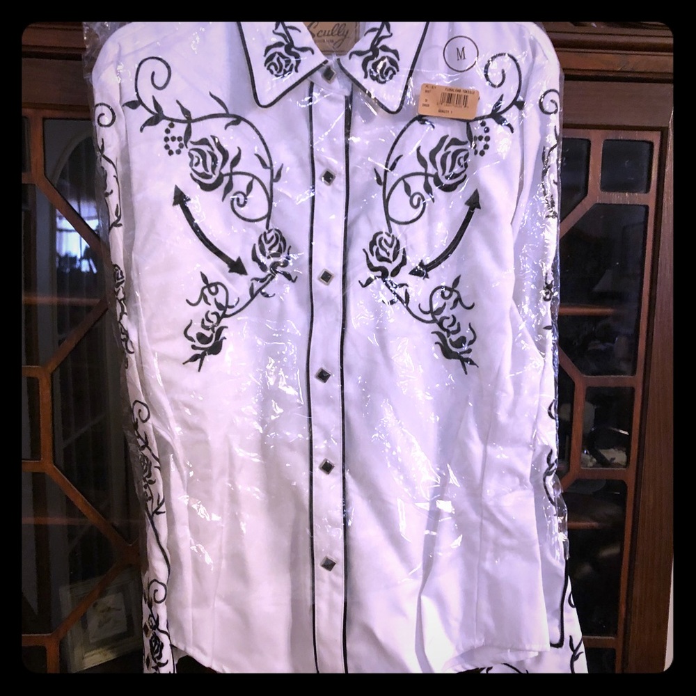 Scully snap button shirt - with tags